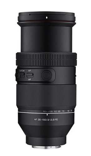 طراحی لنز سامیانگ Samyang AF 35-150mm